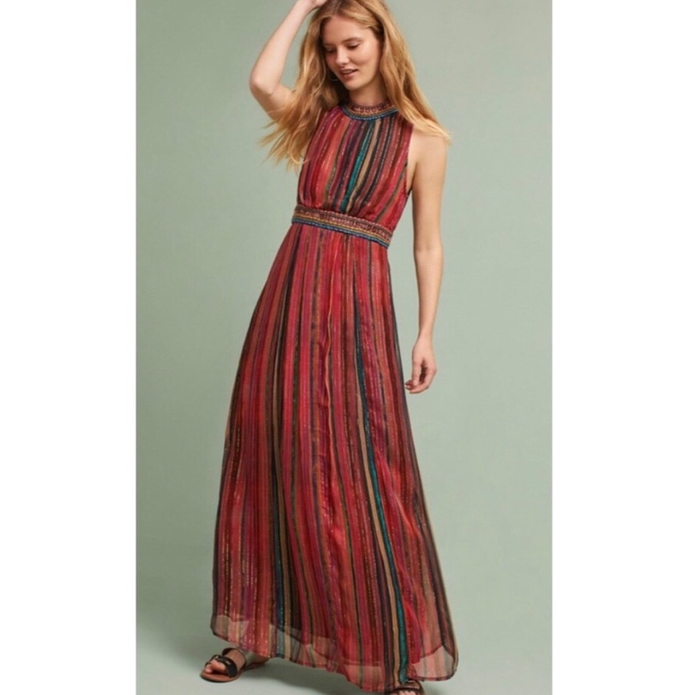 ✨RARE✨Anthropologie Maxi Dress